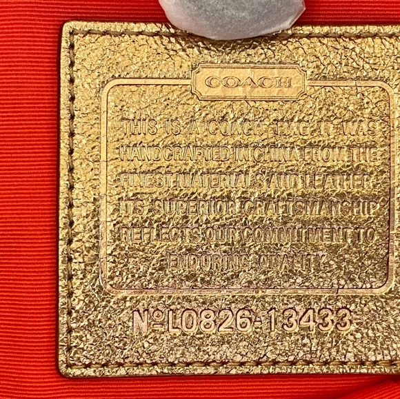 Exc COACH Large Bonnie Cashin Parker NYC Multi-Color Nylon Tote #13433 dustbag - Picture 5 of 7